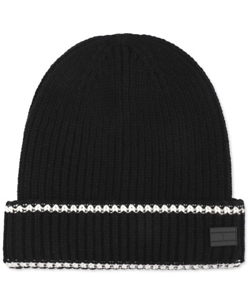 Men's Varsity Patch Ribbed Cuff Hat