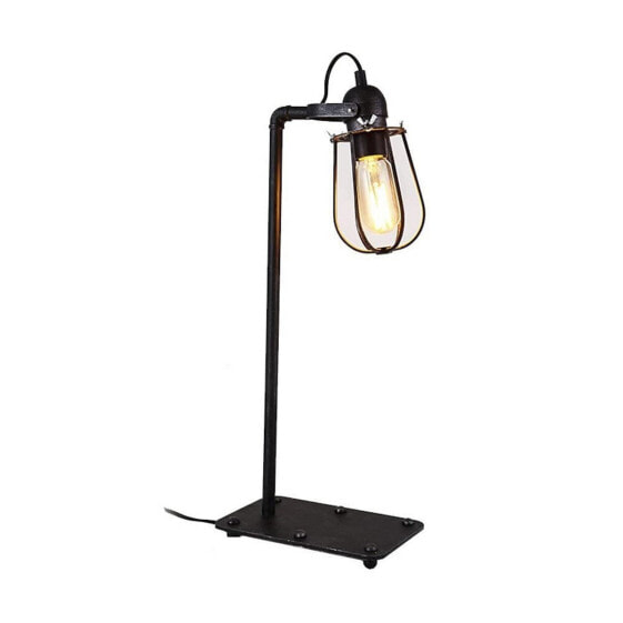 Декоративная настольная лампа EDM Чёрный Разноцветный Металл 60 W 220-240 V 22 x 51 x 13 см