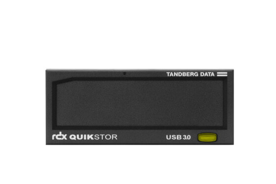 Overland-Tandberg RDX Internal drive - black - USB 3.0 interface (3,5" bezel) - Storage drive - RDX cartridge - USB - RDX - 3.5" - 15 ms