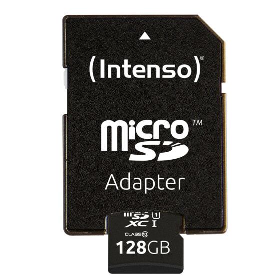 Intenso 128GB microSDXC - 128 GB - MicroSDXC - Klasse 10 - UHS-I - 90 MB/s - Class 1 (U1)