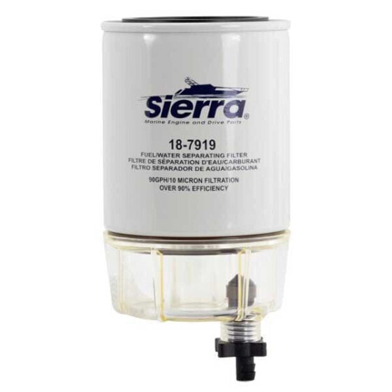 SIERRA 18-7928-1 10 Microns Water Retention Bowl Fuel Filter