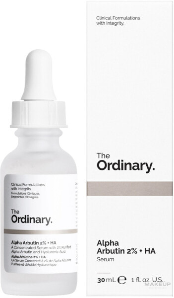 Gesichtsserum - The Ordinary Alpha Arbutine 2% HA Serum Hydratant 30 ml