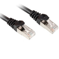 Sharkoon 0.5m Cat.6 S/FTP - 0.5 m - Cat6 - S/FTP (S-STP) - RJ-45 - RJ-45