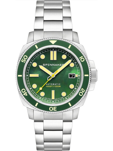 Spinnaker SP-5106-33 Mens Watch Hull Automatic Pearl Diver Limited 42mm 30ATM