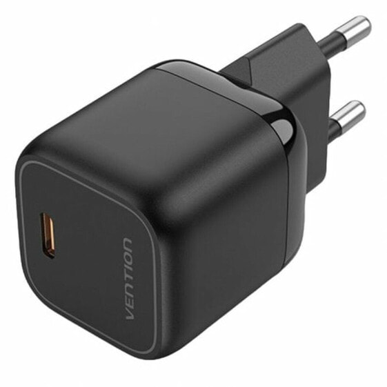 Сетевое зарядное устройство Vention FAKW0-EU 30 W USB-C Чёрный