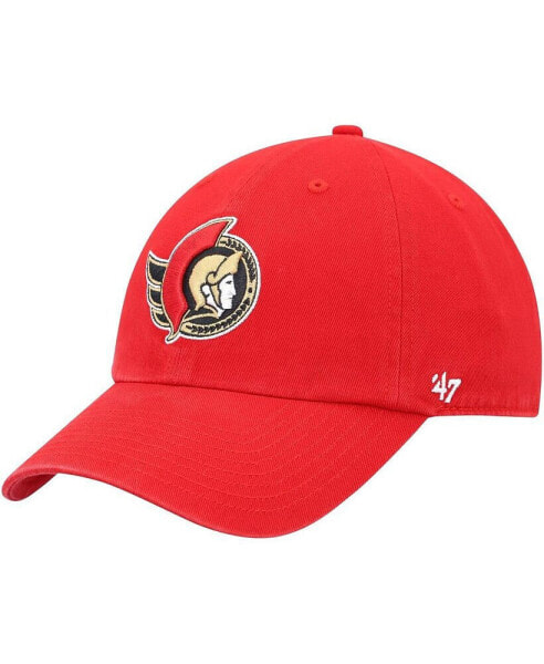 Men's Red Ottawa Senators Team Clean Up Adjustable Hat