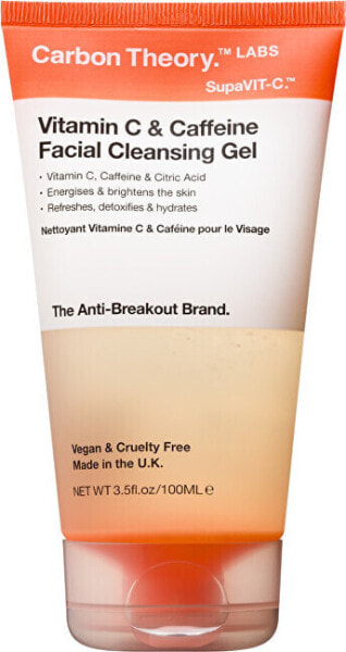 Cleansing skin gel Vitamin C & Caffeine (Facial Cleansing Gel) 100 ml
