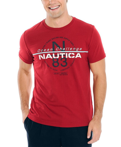 Men's Ocean Challenge Classic-Fit Logo Graphic T-Shirt