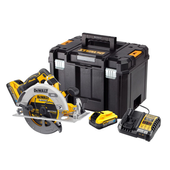 DeWALT Akku-Handkreissäge 18V DCS573H2T, 2x 5,0 Ah Powerstack und Ladegerät