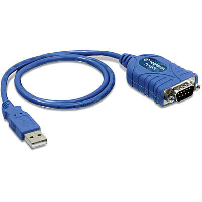 TRENDnet TU-S9 - Blue - USB Type-A - DB-9 - Male - Male - CE - FCC