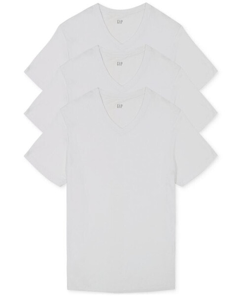 Men's 3-Pk. Cotton V-Neck Undershirt