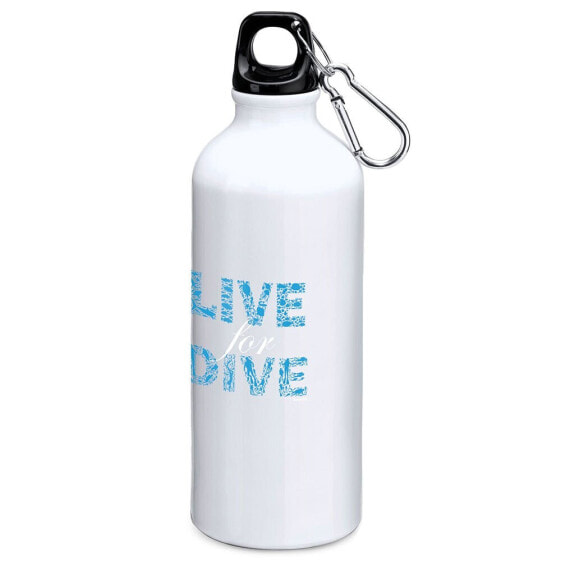 KRUSKIS Live For Dive 800ml Aluminium Bottle