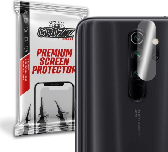 GrizzGlass Szkło hybrydowe na aparat Grizz Xiaomi Redmi Note 8 Pro