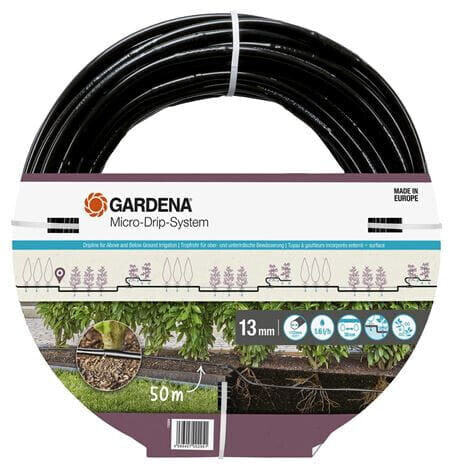 Gardena 13504-20 - 50 m - Below ground - Black - 1 pc(s)