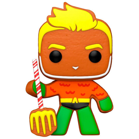 FUNKO POP DC Comics Holiday Gingerbread Aquaman Figure
