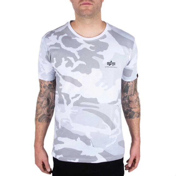 ALPHA INDUSTRIES Backprint Camo short sleeve T-shirt