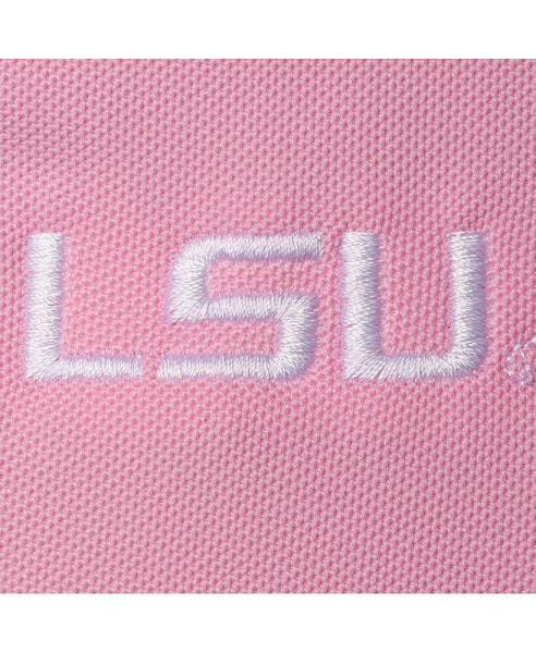 Toddler Girls Pink LSU Tigers Caroline Cap Sleeve Polo Shirt Dress