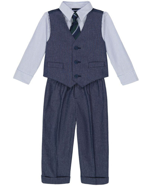 Костюм для малышей Nautica Комплект из жилетки, рубашки, галстука и брюк