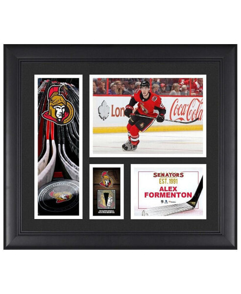 Alex Formenton Ottawa Senators Framed 15" x 17" Player Collage with a Piece of Game-Used Puck