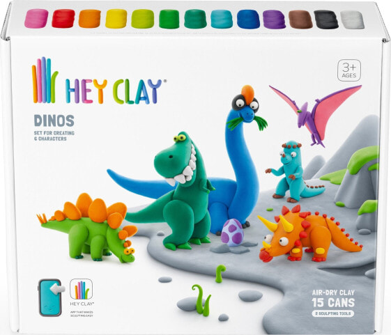 Tm Toys TMT HeyClay zest.Dinozaury 15016 07902