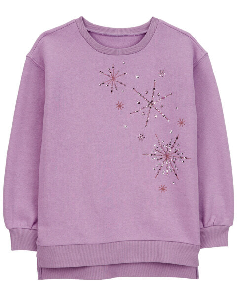 Kid Sparkle Fleece Sweashirt 5