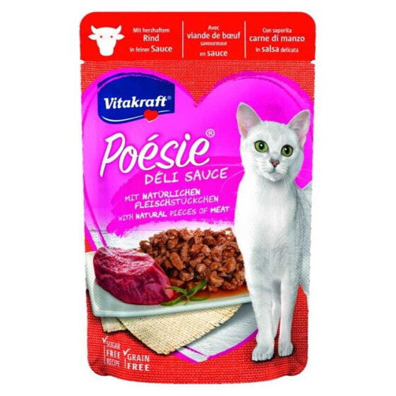 VITAKRAFT POESIE DELICE beef 85g wet food for cat