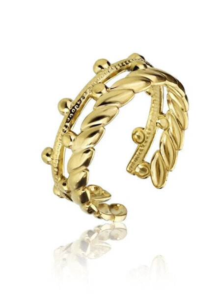 Open Gold Ring Vivian Gold Ring MCR23006G