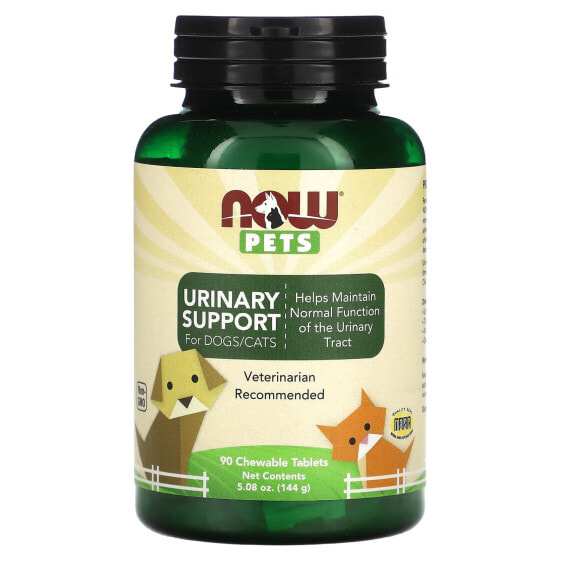 Витамины для собак и кошек NOW Urinary Support, 90 жевательных таблеток