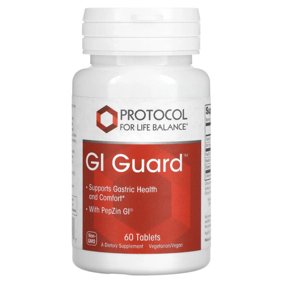 Пробиотики для ЖКТ Protocol For Life Balance GI Guard, 60 таблеток