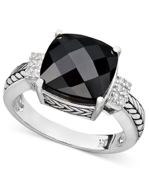 Кольцо EFFY Collection Onyx & Diamond