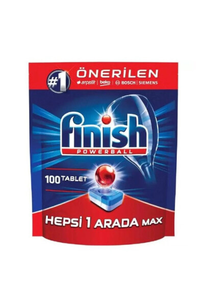 Таблетки для посудомоечной машины Finish Hepsi Bir Arada 100 шт (2 уп.)