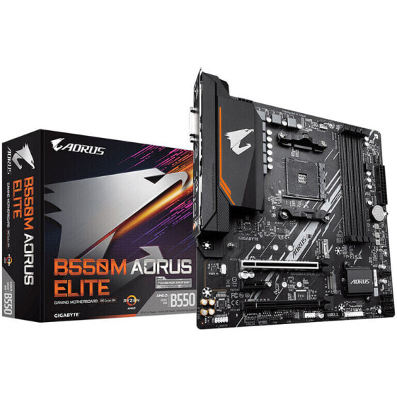 GIGABYTE B550M AORUS Elite, Sockel AM4, AMD B550M, Micro-ATX - DDR4