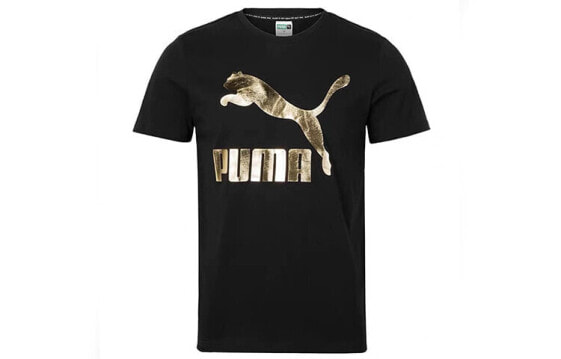 Футболка мужская PUMA T Trendy_Clothing 596535-51 черного цвета