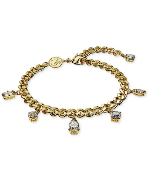 Gold-Tone Dextera Crystal Chain Bracelet