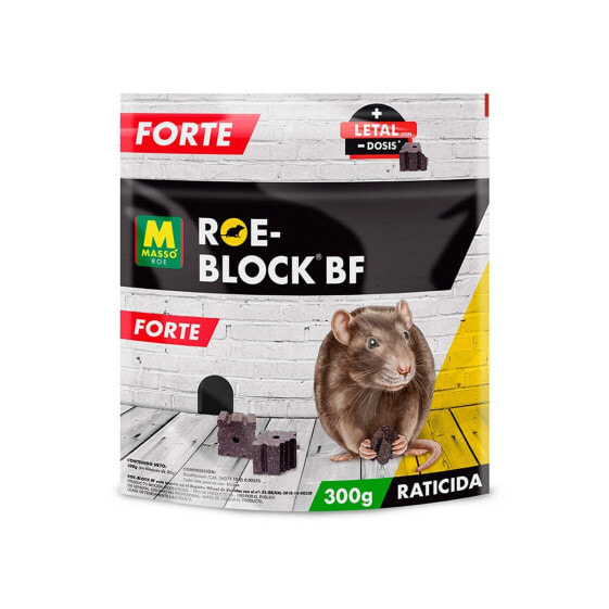 Крысиный яд Massó Roe-Block Forte BF 300 gr