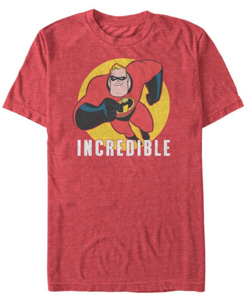 Disney Pixar Men's The Incredibles, Mr. Incredible Strong Pose Short Sleeve T-Shirt
