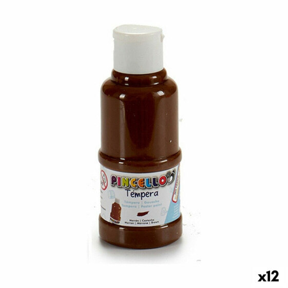 Краски коричневые Pincello Tempera (120 мл) (12 штук)