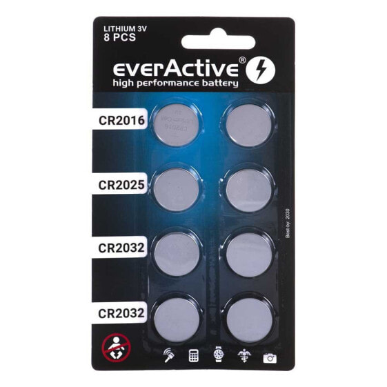 EVERACTIVE CRMIX8BL Lithium Battery 2 Units