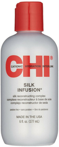 CHI Silk Infusion Несмываемое восстанавливающее средство для волос с жидким шелком 177 мл