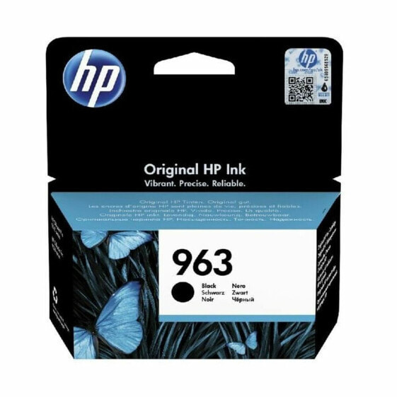 Картридж с оригинальными чернилами HP 963 Чёрный