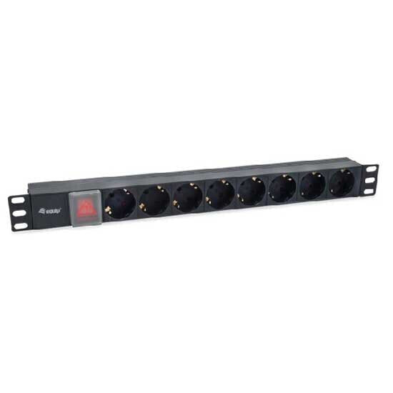 EQUIP 19´´ Cable 1.8 m Rack Power Strip 8 Outlets