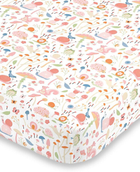 Постельное белье Для детей Macy's Spring Garden Super Soft Mini Crib Sheet