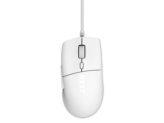 NZXT Lift 2 Ergo LIGHTWEIGHT Ergonomic Wired Gaming Mouse, optical switches, 26,