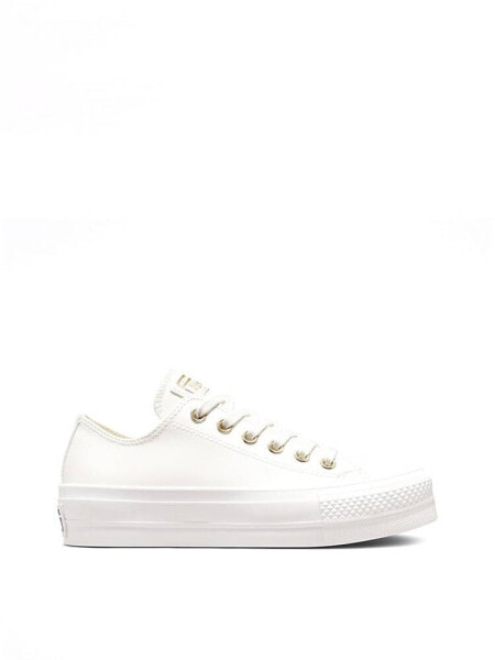 Converse chucks platform weiß on sale