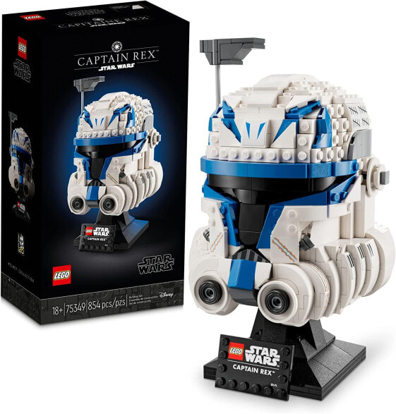 Конструктор пластиковый LEGO Star Wars 75349 Наушники Captain Rex, модель для взрослых, собравшихся