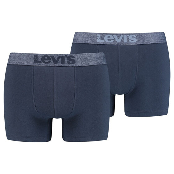 LEVI´S UNDERWEAR Vintage Heather Cotton Slip Boxer 2 Units