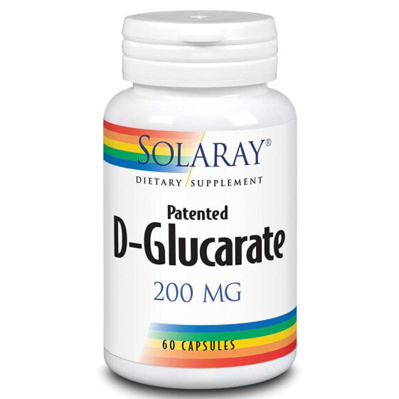 SOLARAY D-Glucarate Calcium 400mgr 60 Units