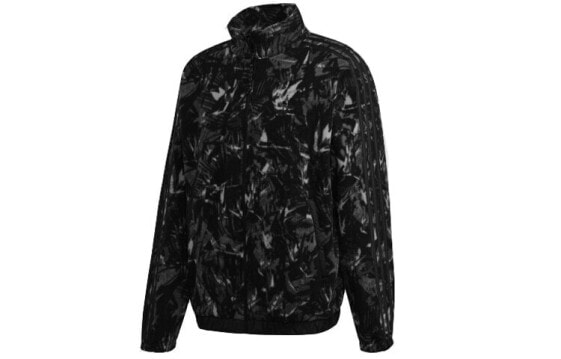 Верхняя одежда adidas Originals Куртка Polar Fleece AOP 男款 Черный