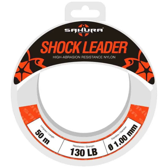 SAKURA Shock Leader monofilament 50 m