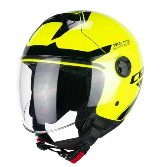 CGM 167X Flo Tech open face helmet